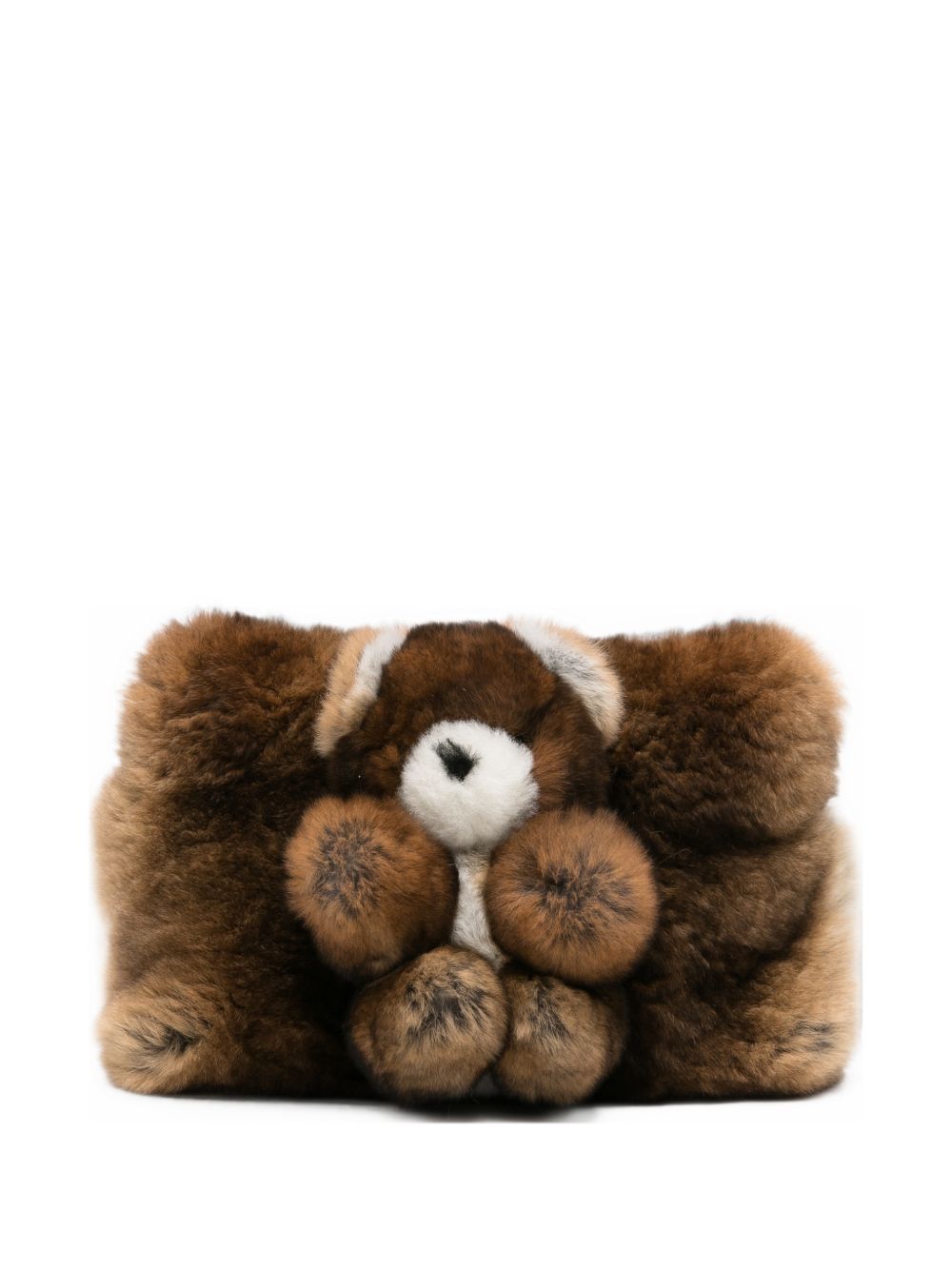 Anita Bilardi Teddy Bear Faux-Fur Bag