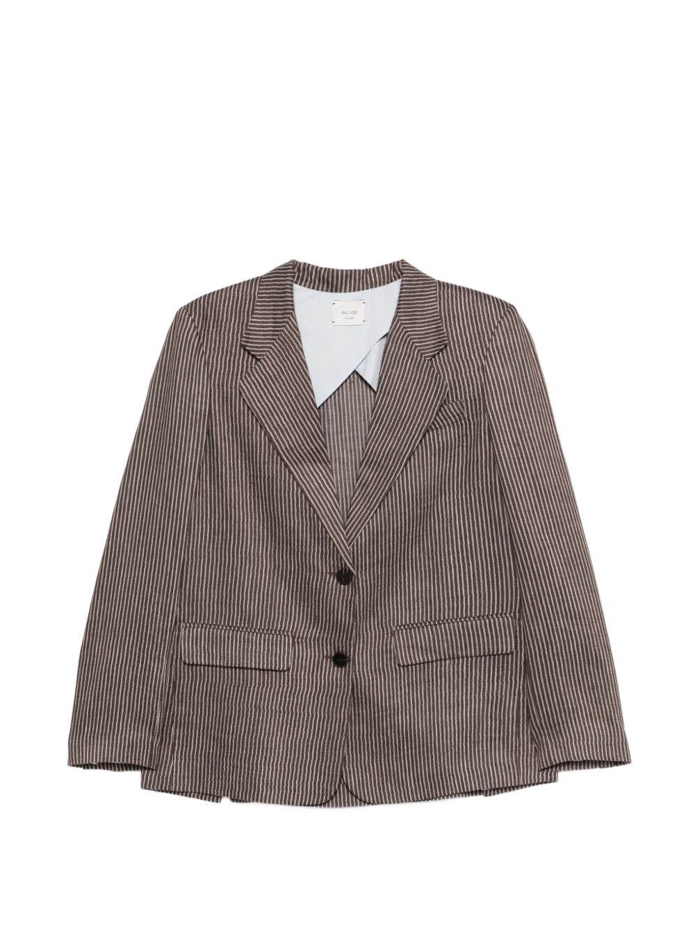 Alysi Single-breasted blazer jacket