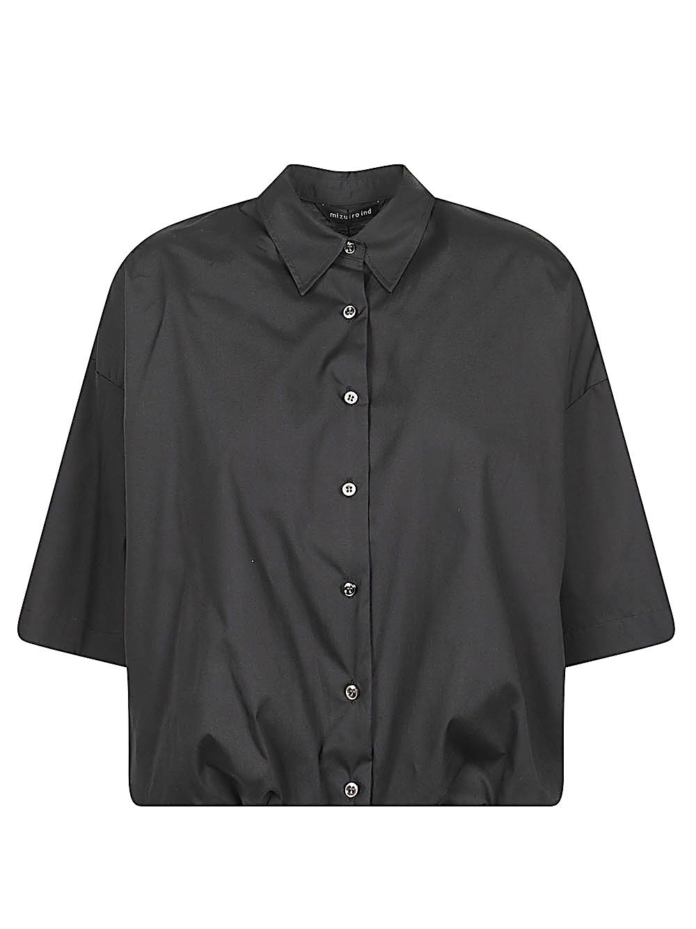 MIZUIRO Shirts BLACK