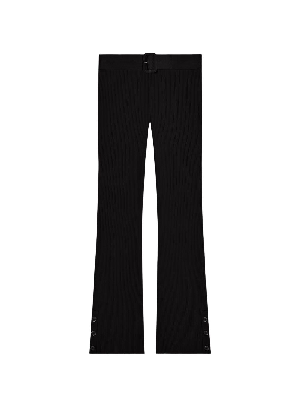 CourrÃ¨ges Ribbed knitted trousers