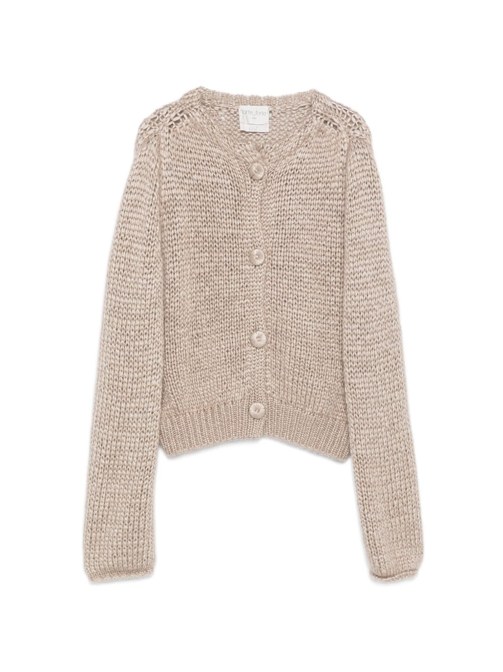 Forte Forte Sweaters BEIGE