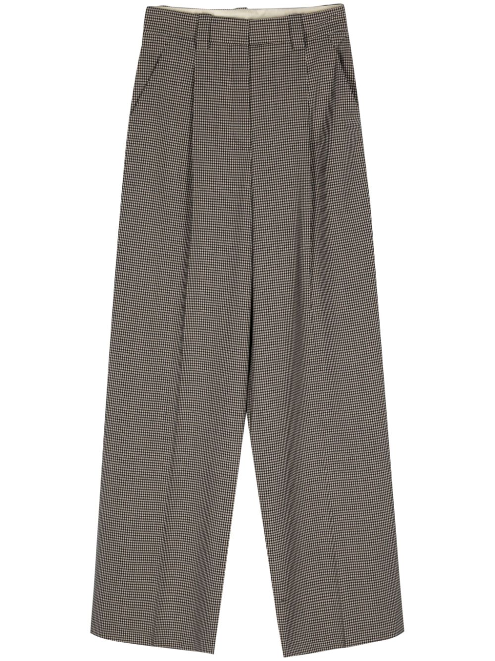 Alysi Wool blend wide-leg trousers