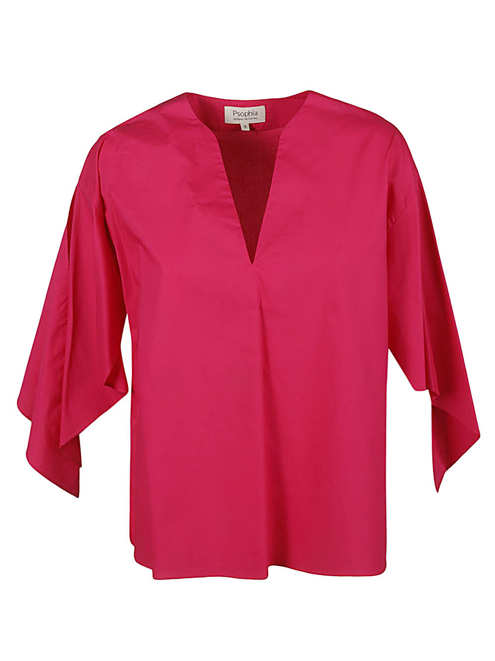 Psophia Cotton v-neck top