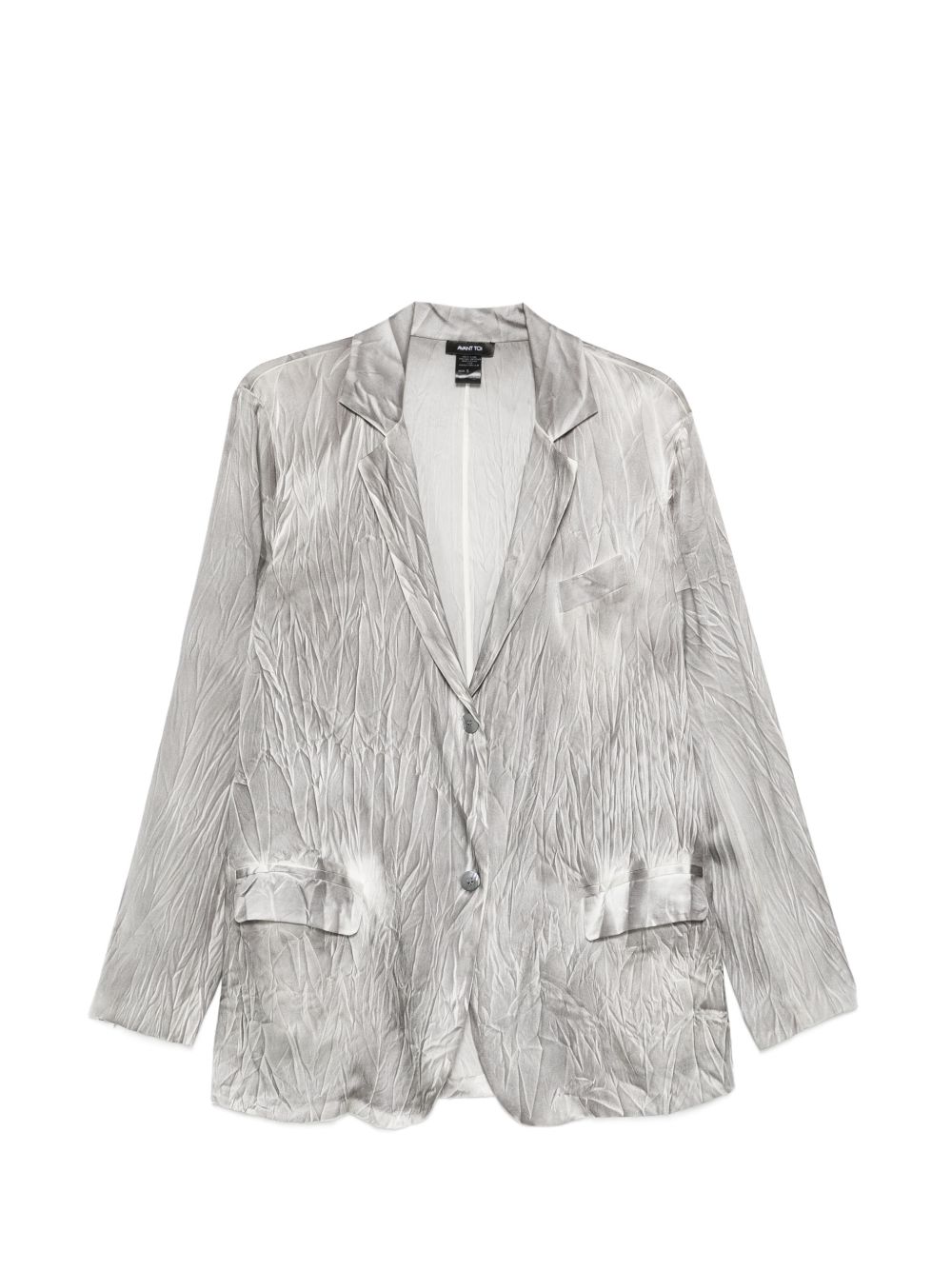 Avant Toi Silk double-breasted jacket