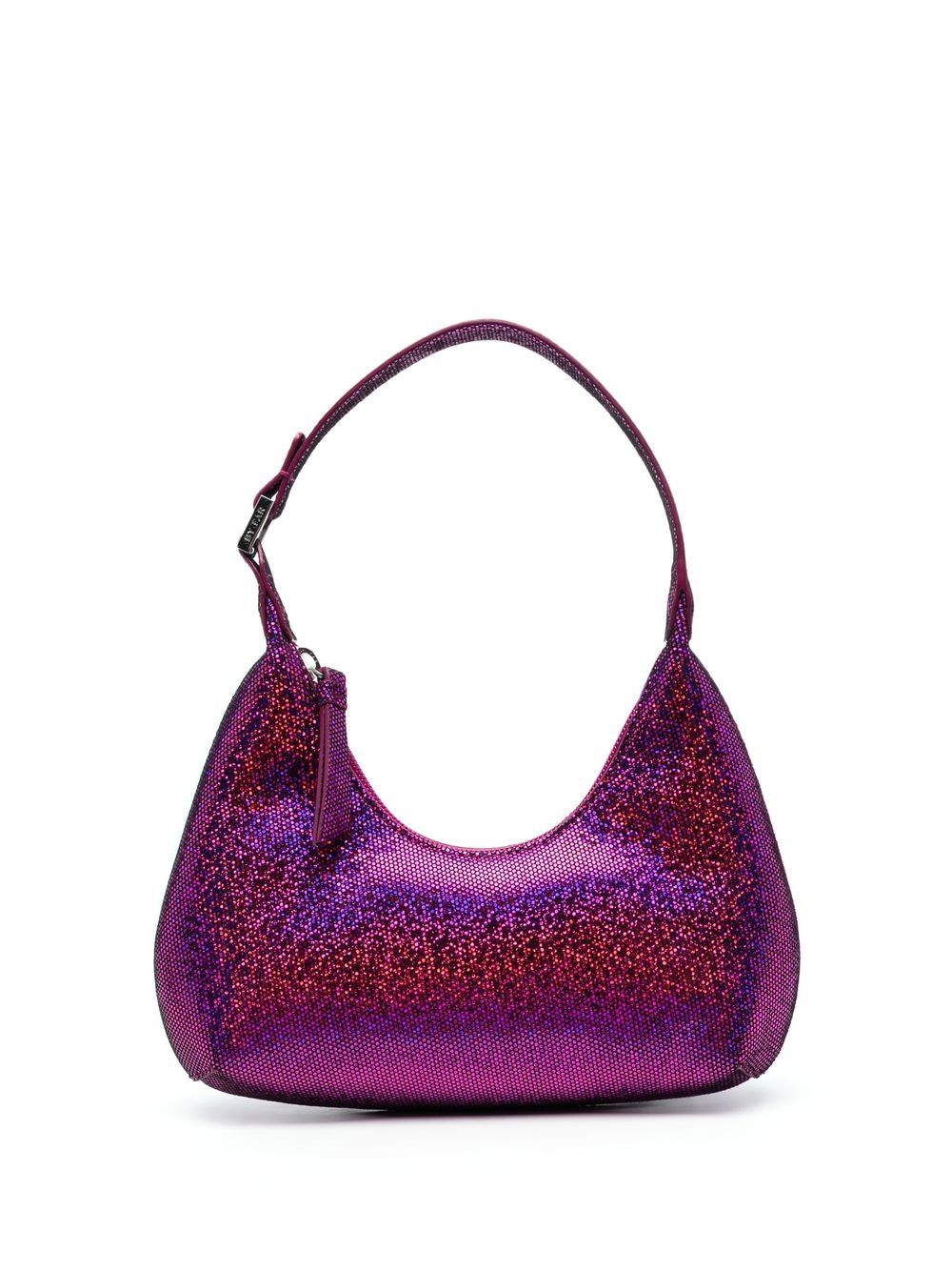 By Far glitter-detail shoulder bag