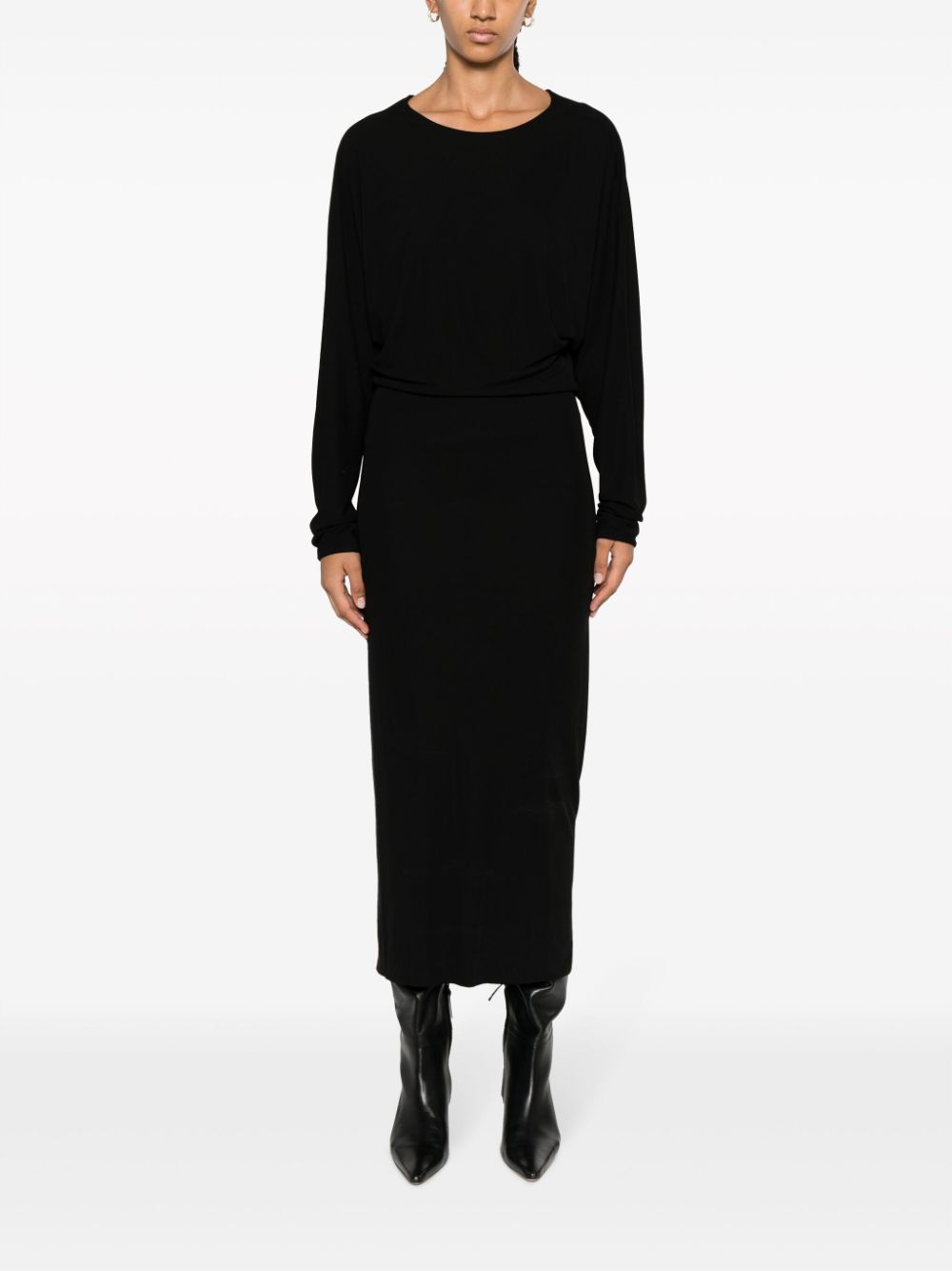 Khaite The Trina viscose long dress