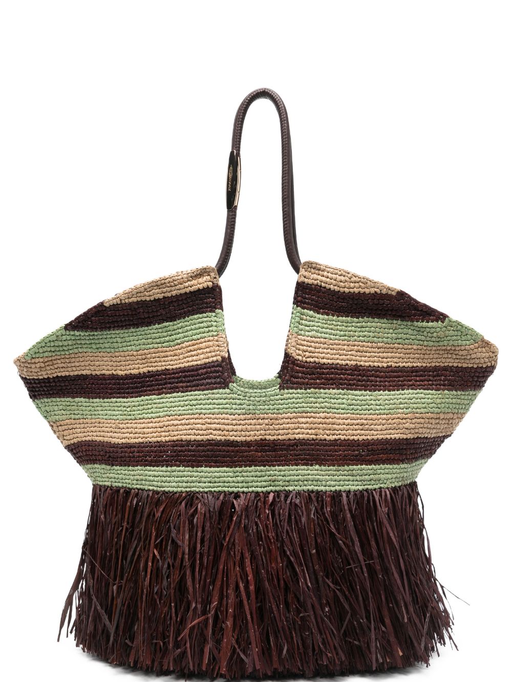 Zimmermann Striped Fringe Tote