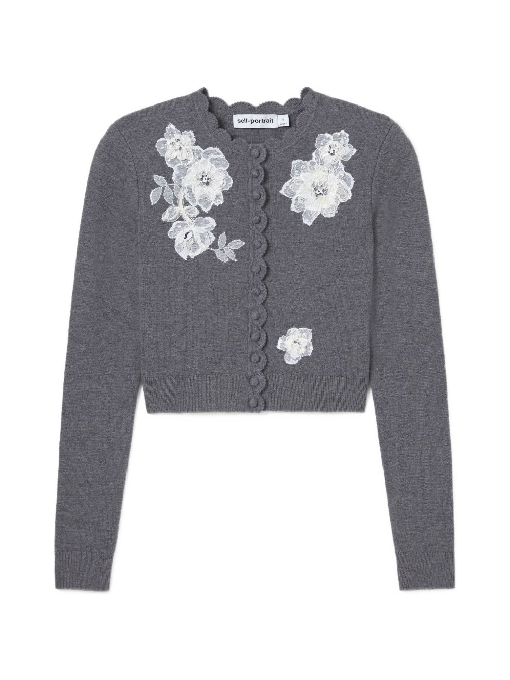 Self-portrait Sweaters GREY