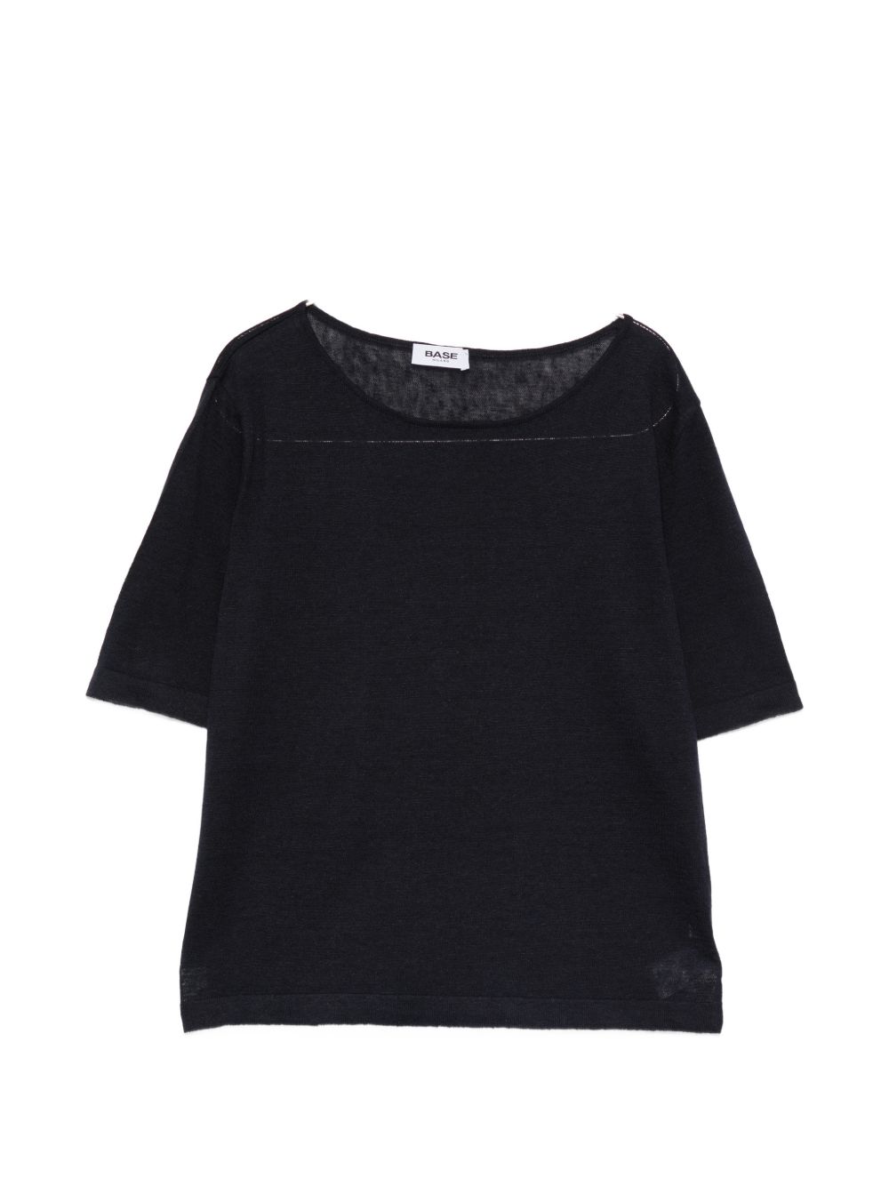Base Linen and cotton blend sweater