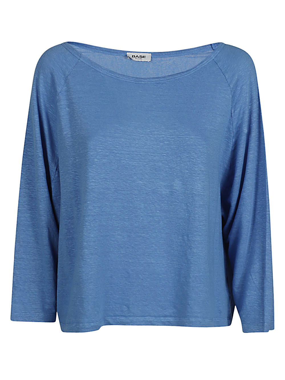 Base Linen boat-neck sweater
