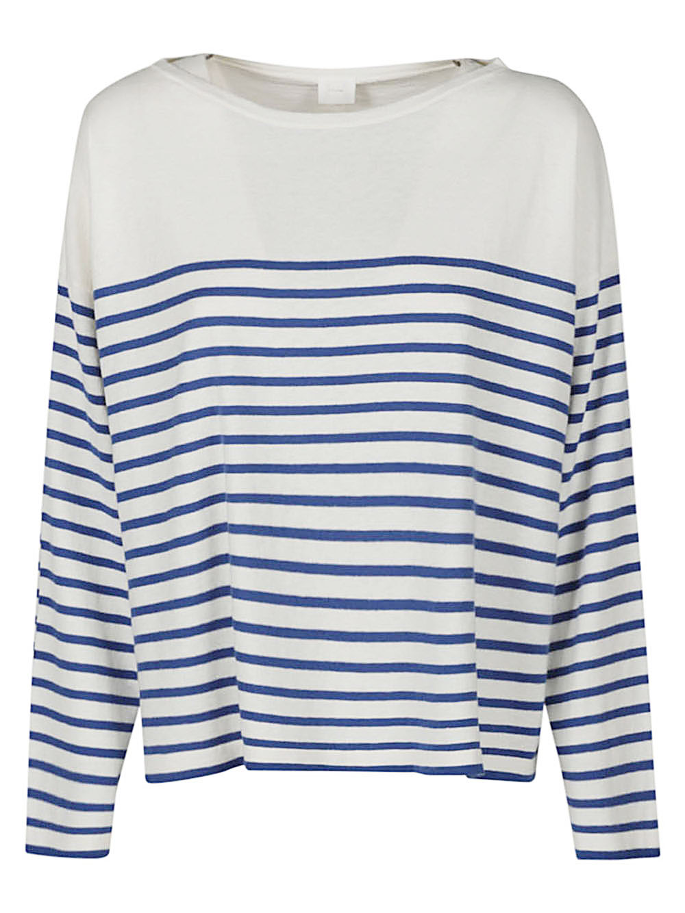 Ct Plage Striped cotton blend pullover