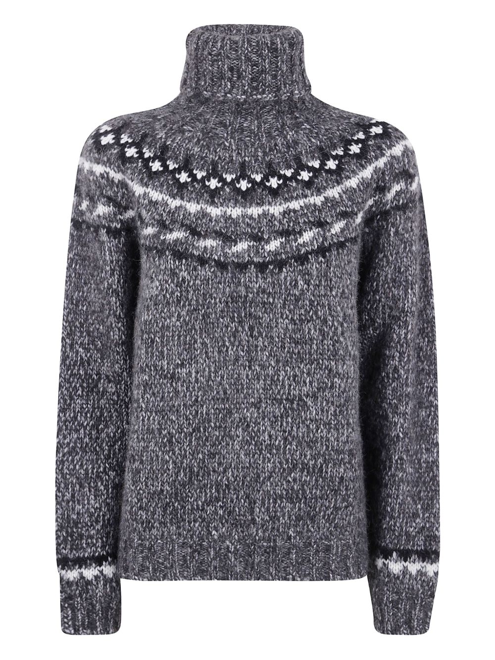 Parosh Wool turtle-neck jumper