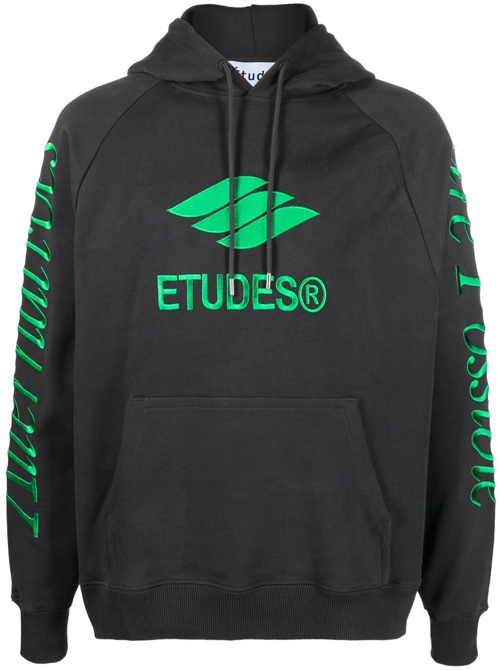 Ãtudes Logo organic cotton hoodie