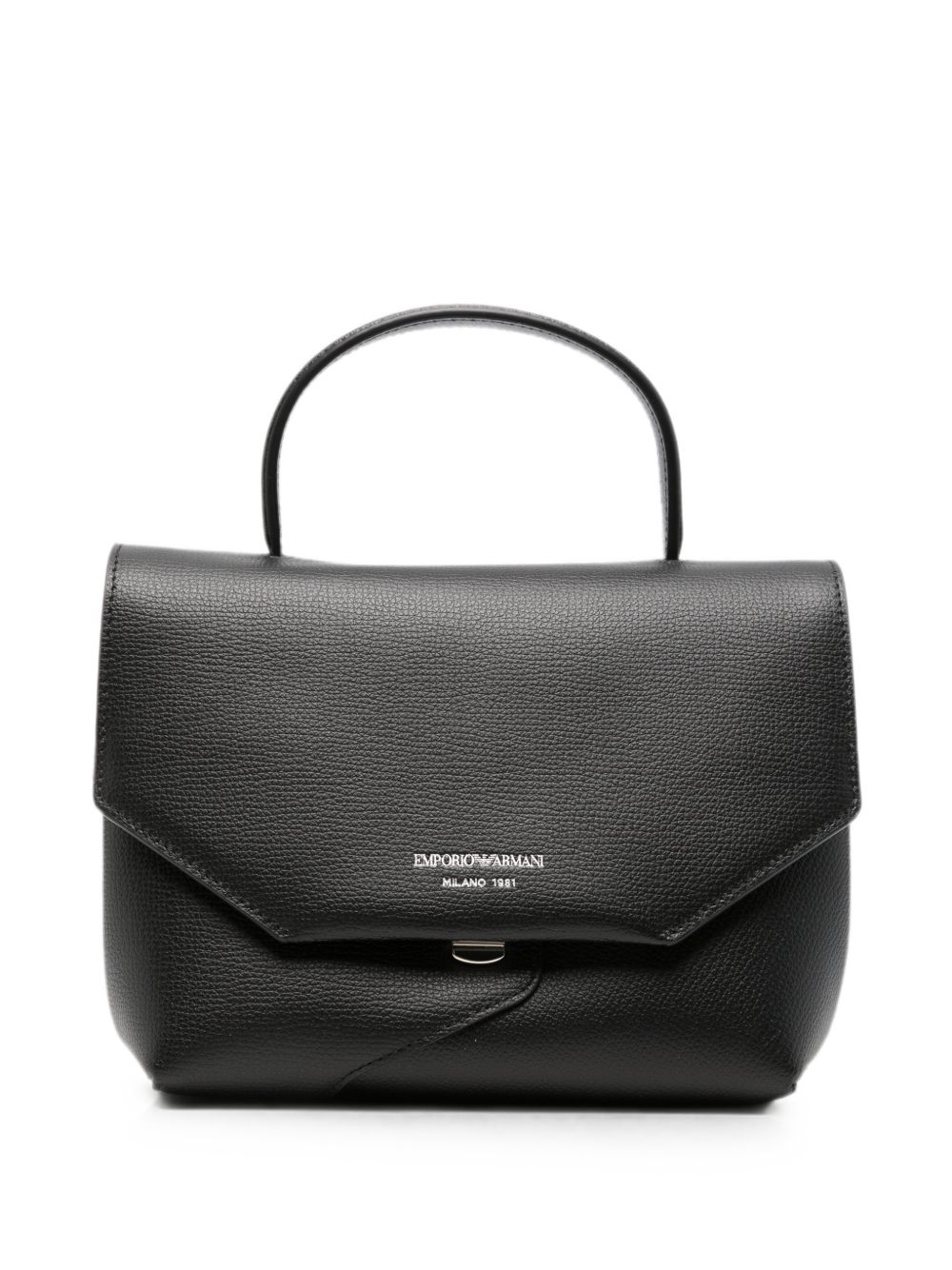 Emporio Armani Leather Top Handle Bag