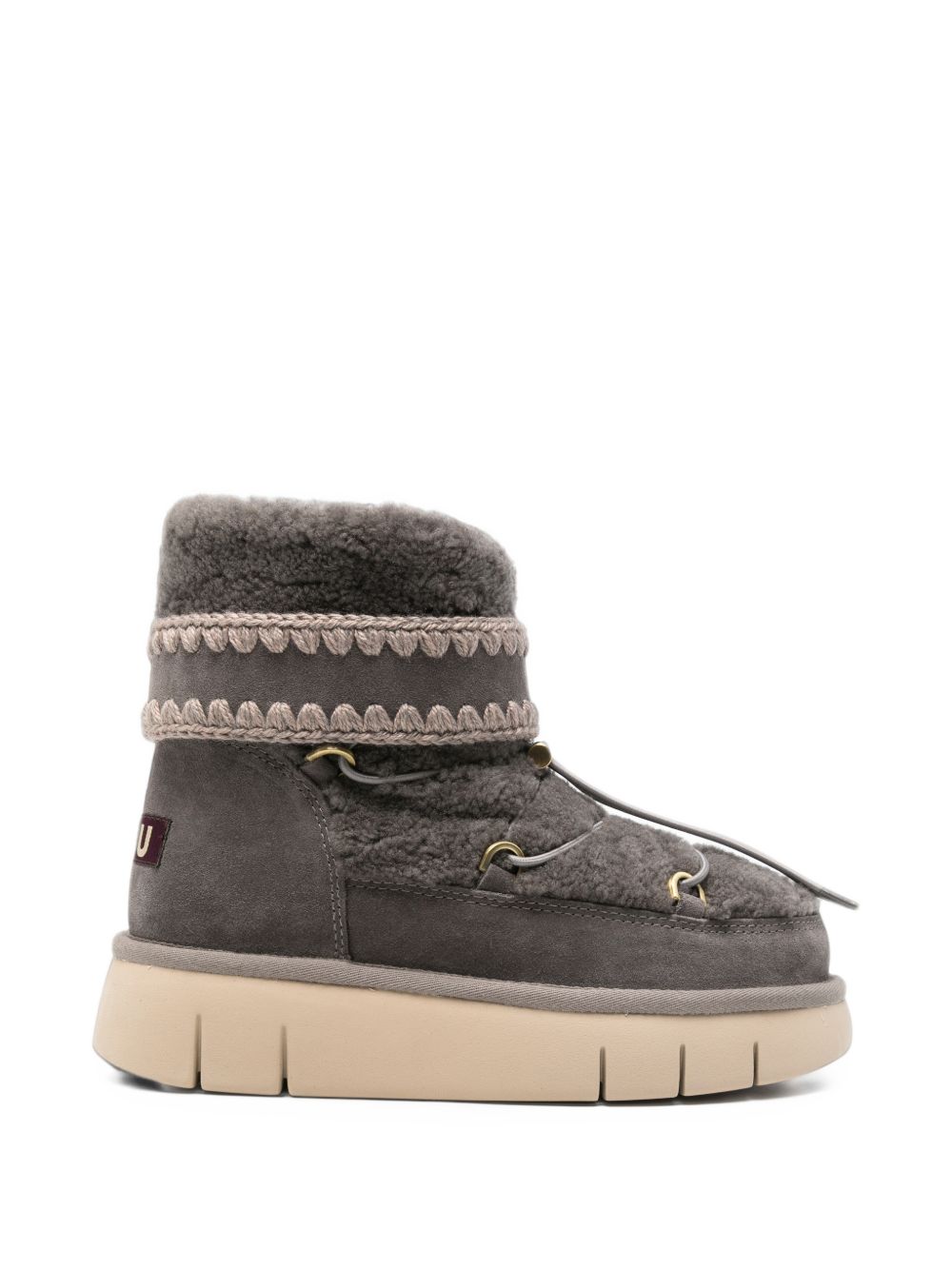 Mou Shearling Toggle Boots