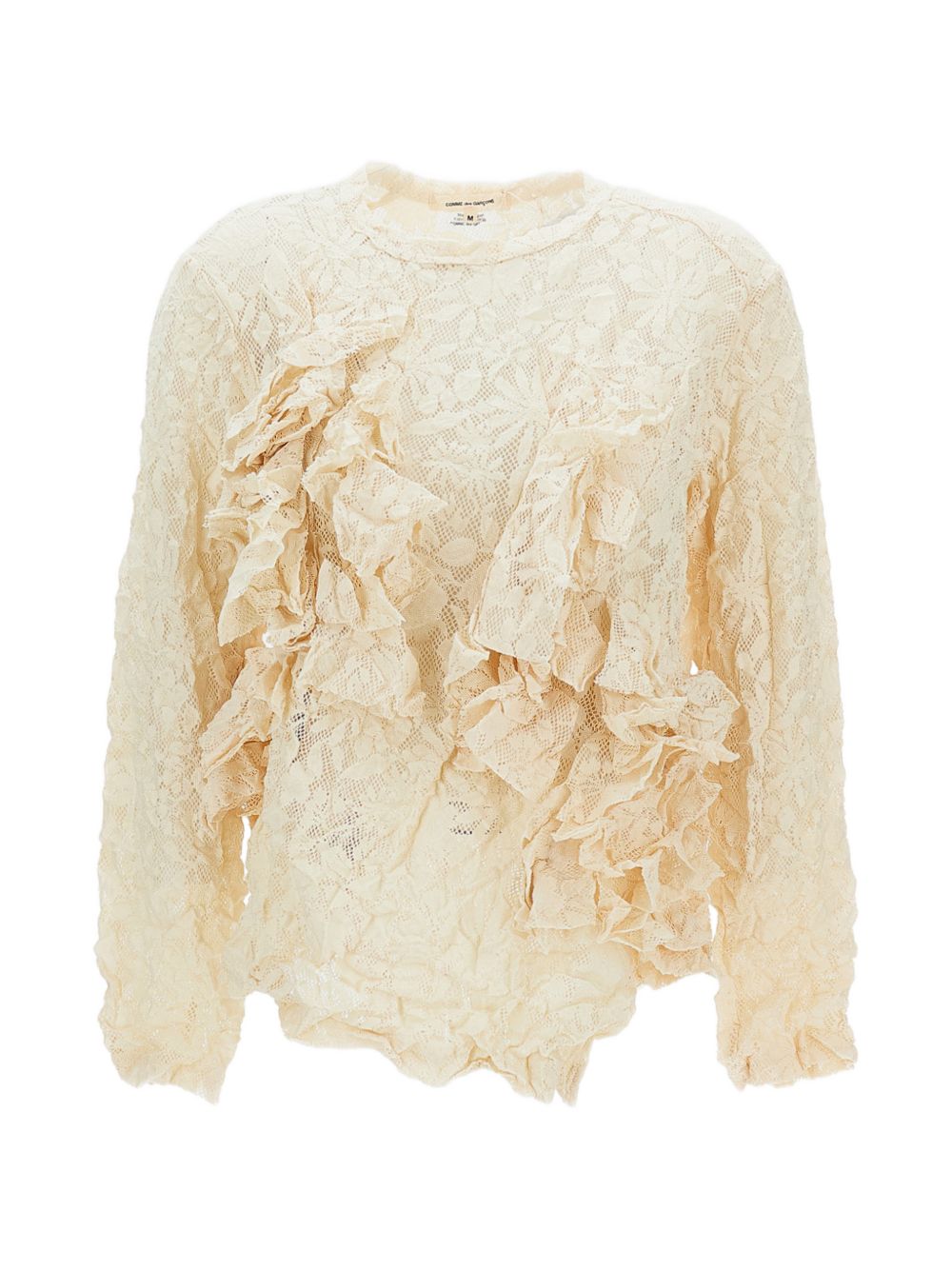Comme Des GarÃ§ons Rouched top