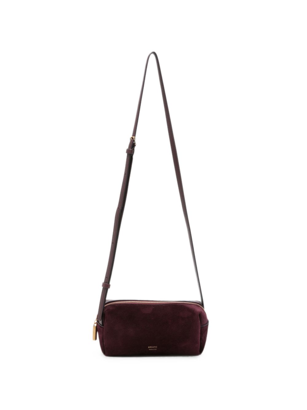 Khaite Audrey Suede Crossbody Bag