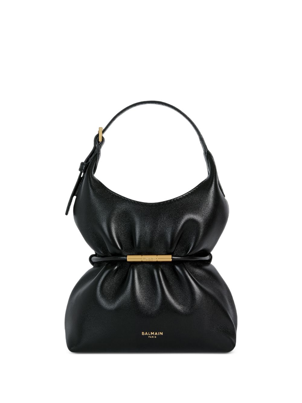 Balmain Draped Drawstring Bag