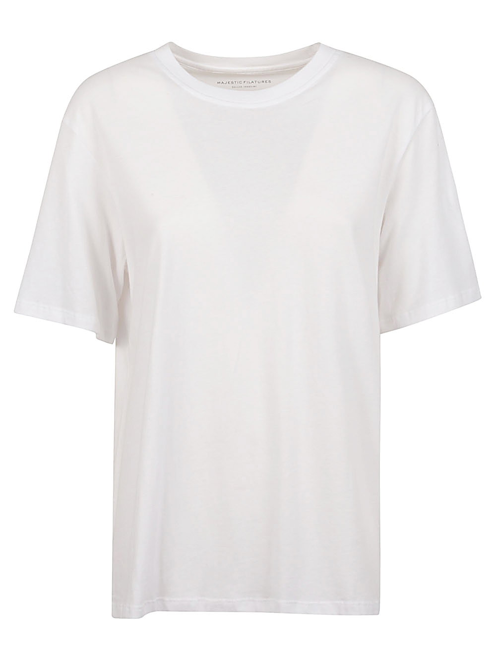 Majestic Cotton crewneck top