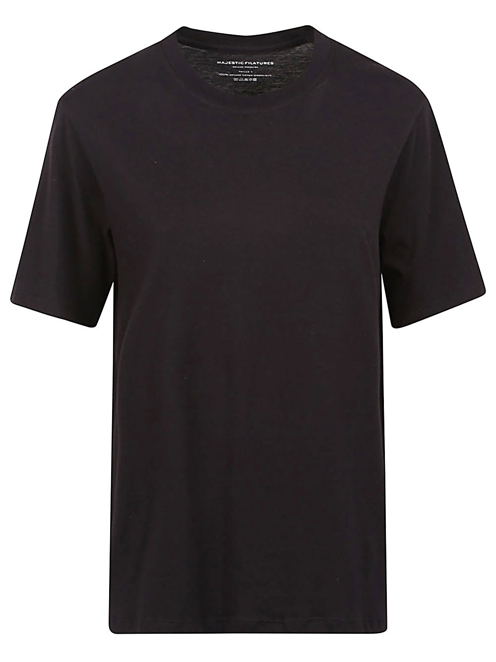 Majestic Cotton crewneck top
