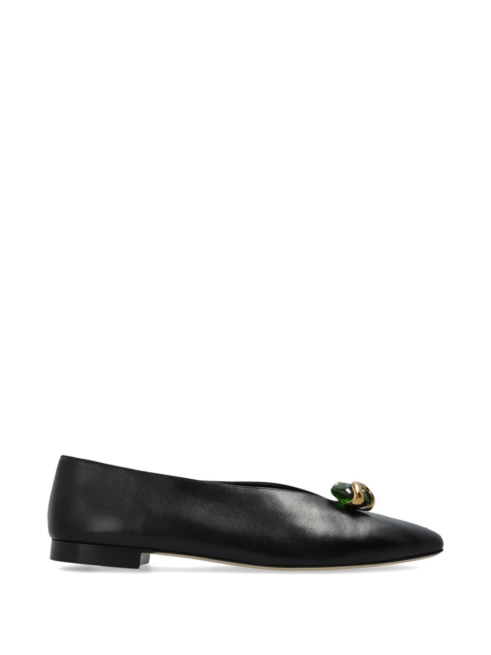 JIMMY CHOO Flat shoes BLACK
