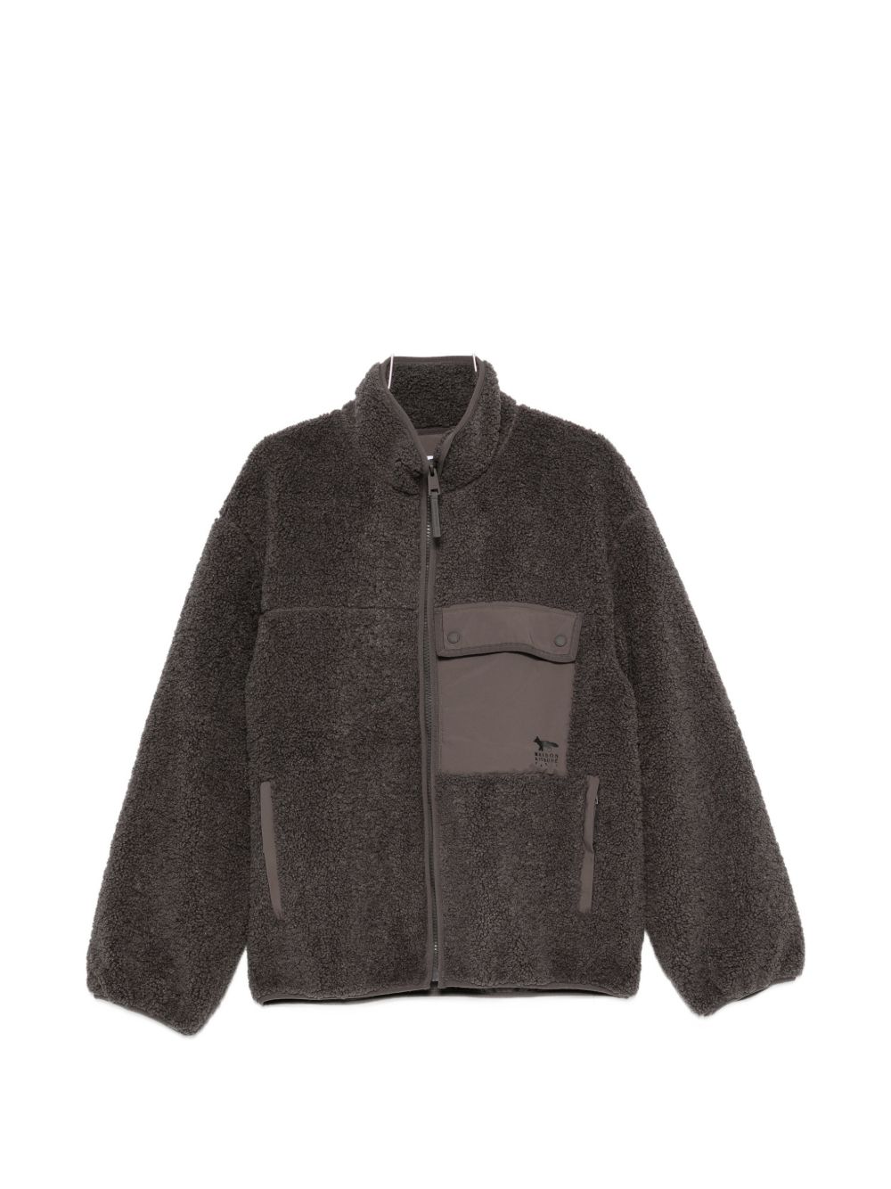 Maison Kitsuné MAISON KITSUNE' Coats DARK GREY