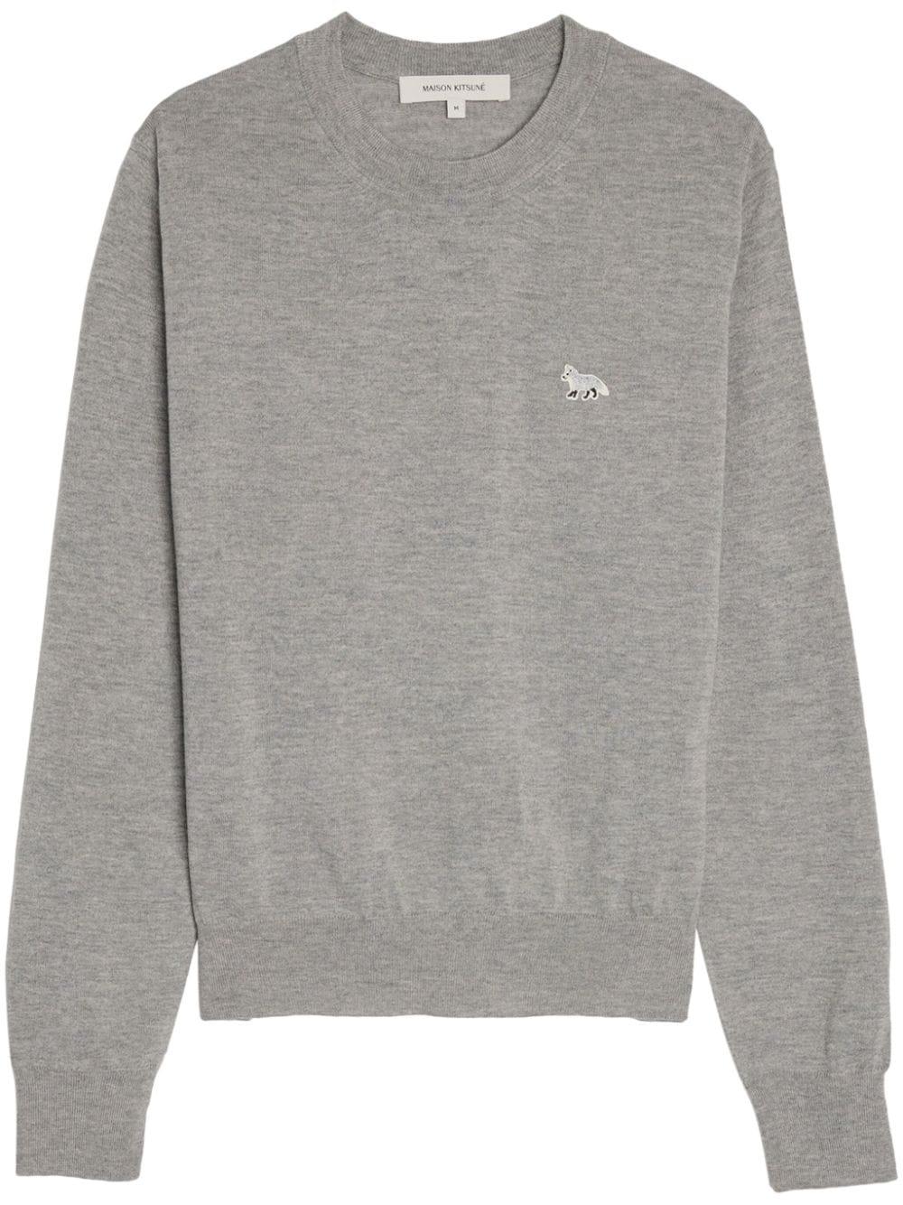 Maison Kitsune Baby Fox Patch Regular Jumper