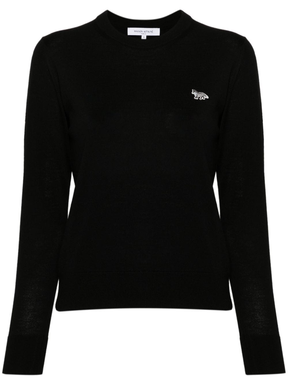 Maison Kitsune Baby Fox-patch sweater