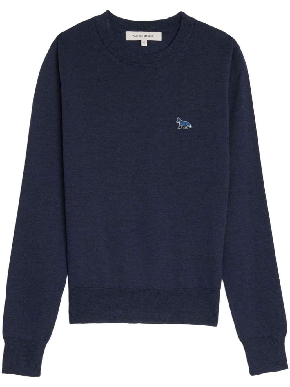 Maison Kitsune W Baby Fox Patch Regular Jumper