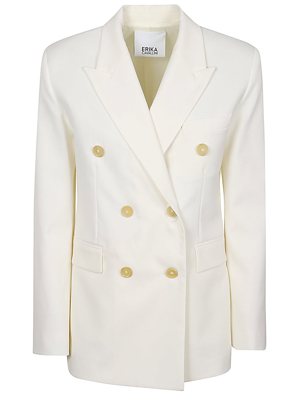 Erika Cavallini Semi-Couture Wool twill Alberta jacket