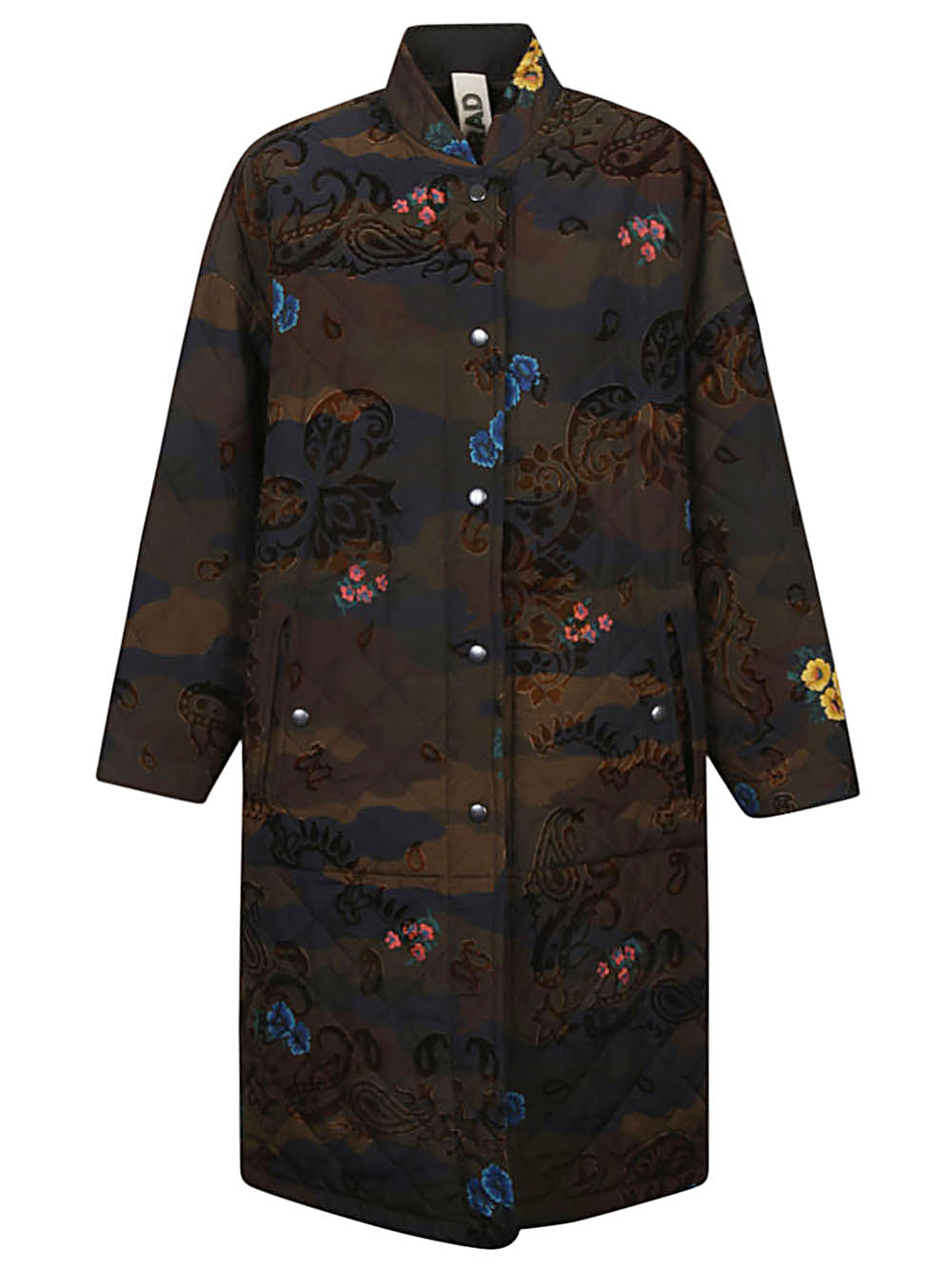 Konrad Petra camouflage print ovesized coat