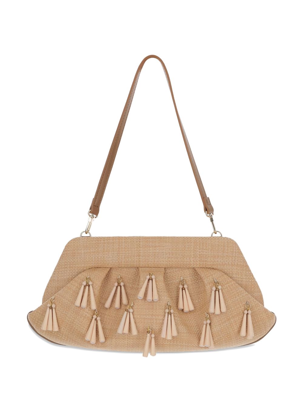 Themoirè Emera Fringed Clutch Bag