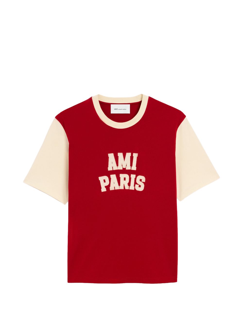 AMI PARIS T-shirts and Polos RED