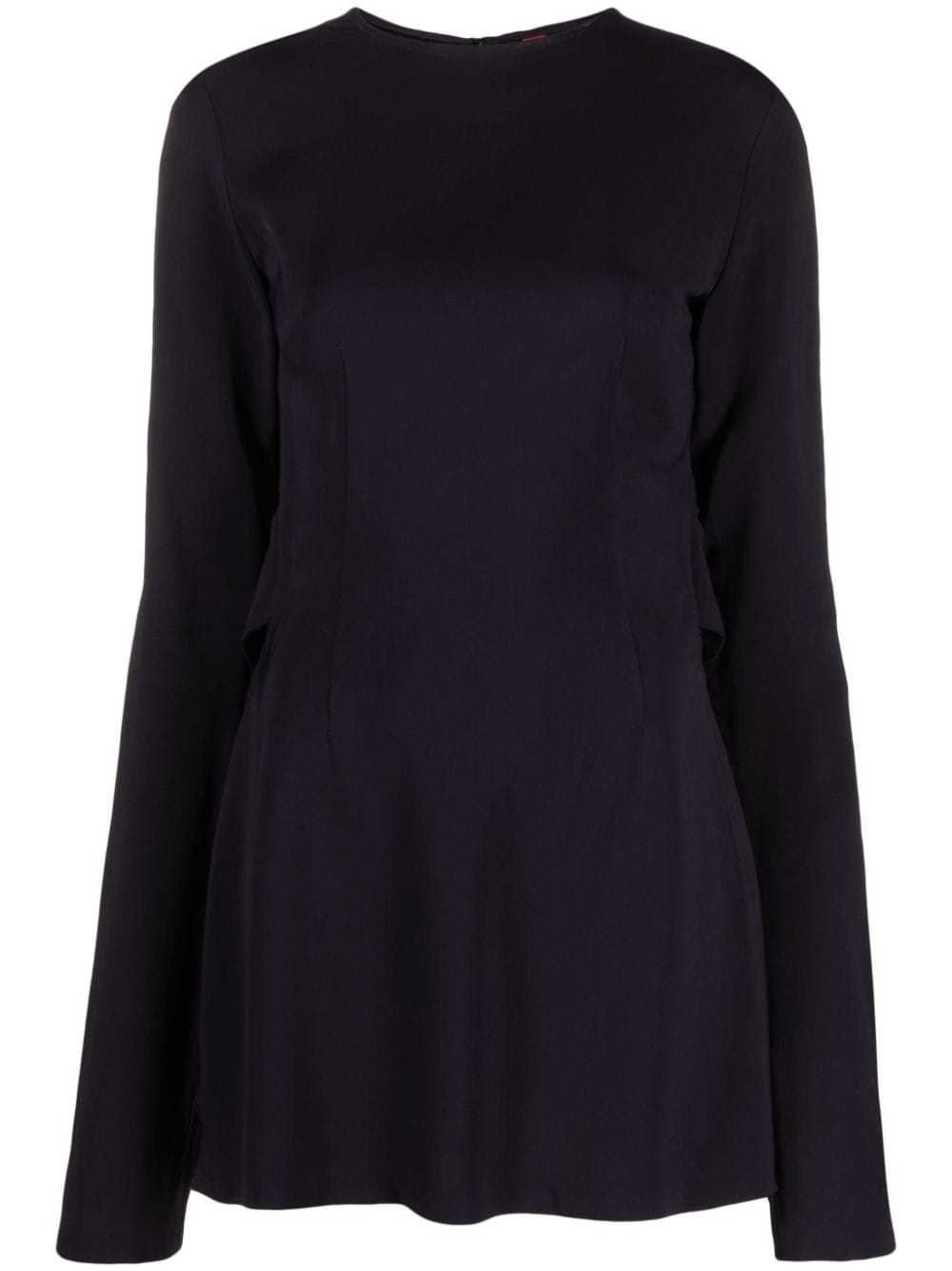 032C Flounced mini dress