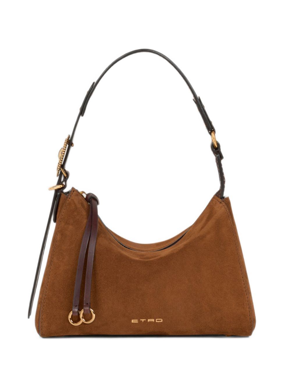Etro Rosette Small Suede Bag