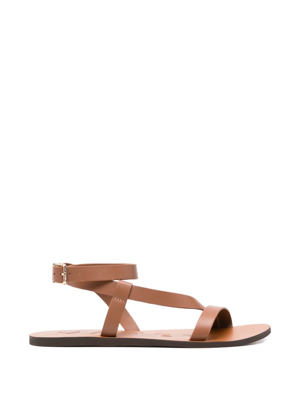 ManebÃ­ Leather gladiator sandals