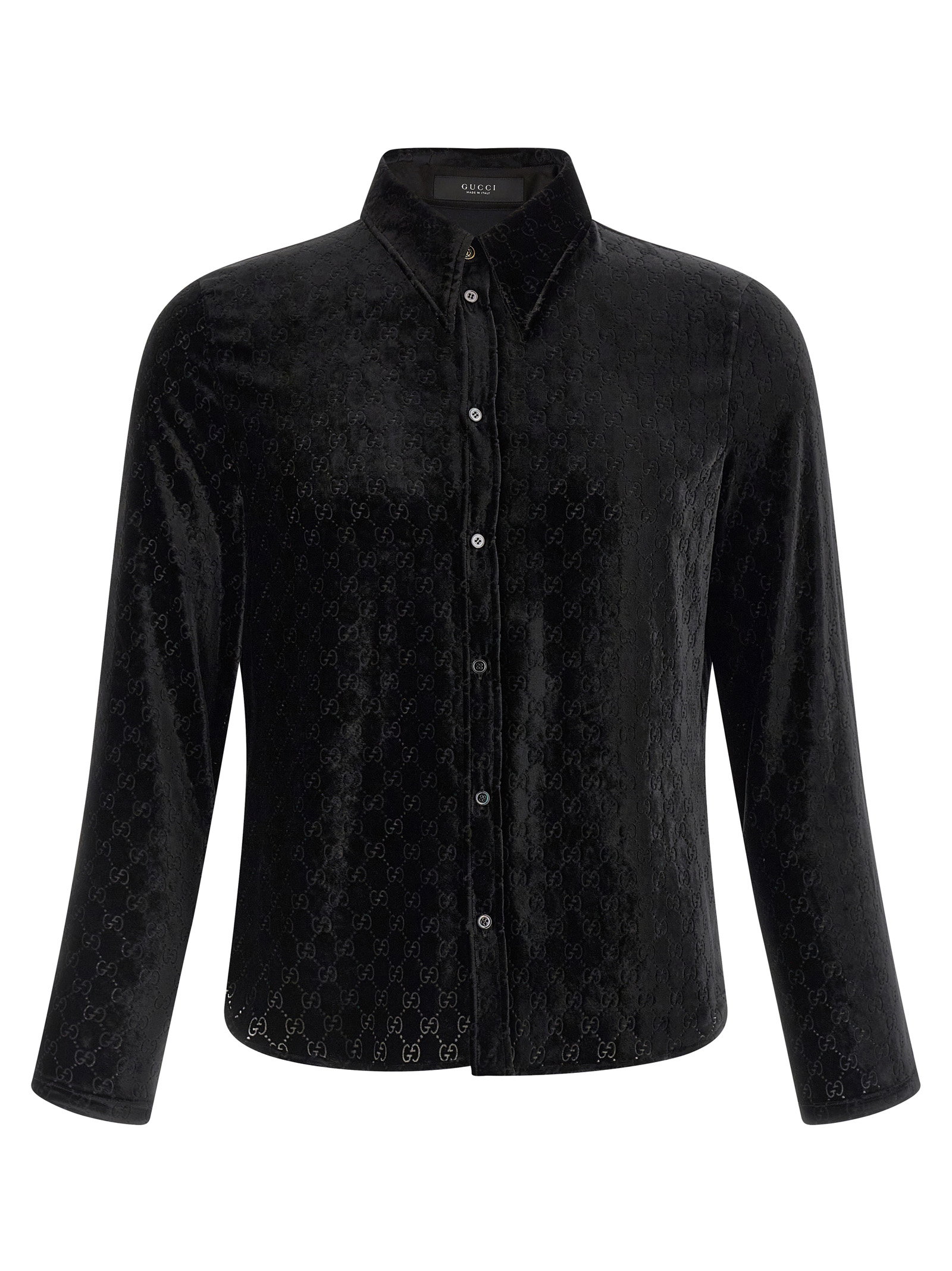 Gucci Gg Velvet Shirt