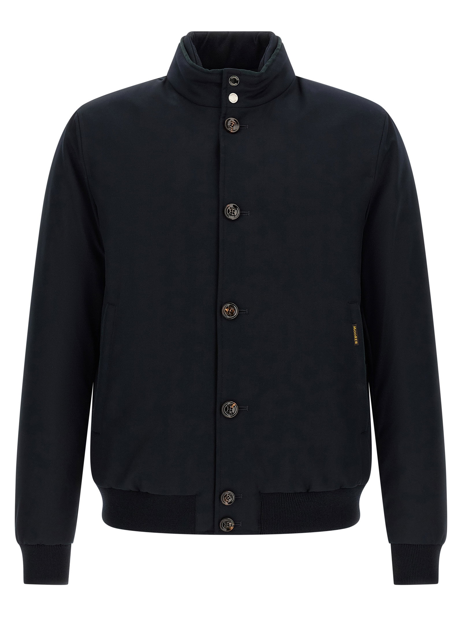Moorer Janos Bomber Jacket - Acqua Line
