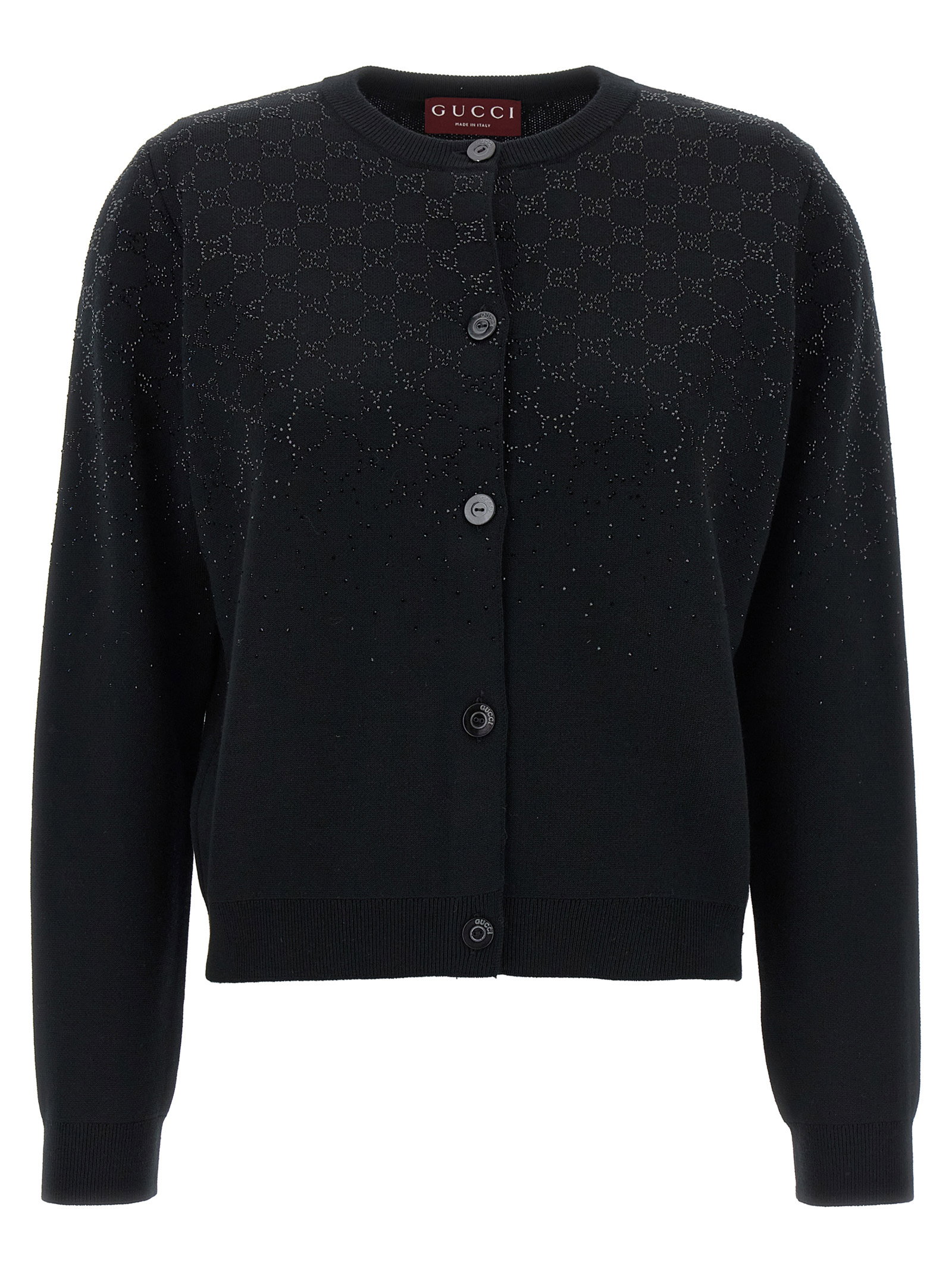 Gucci Gg Crystal Cardigan