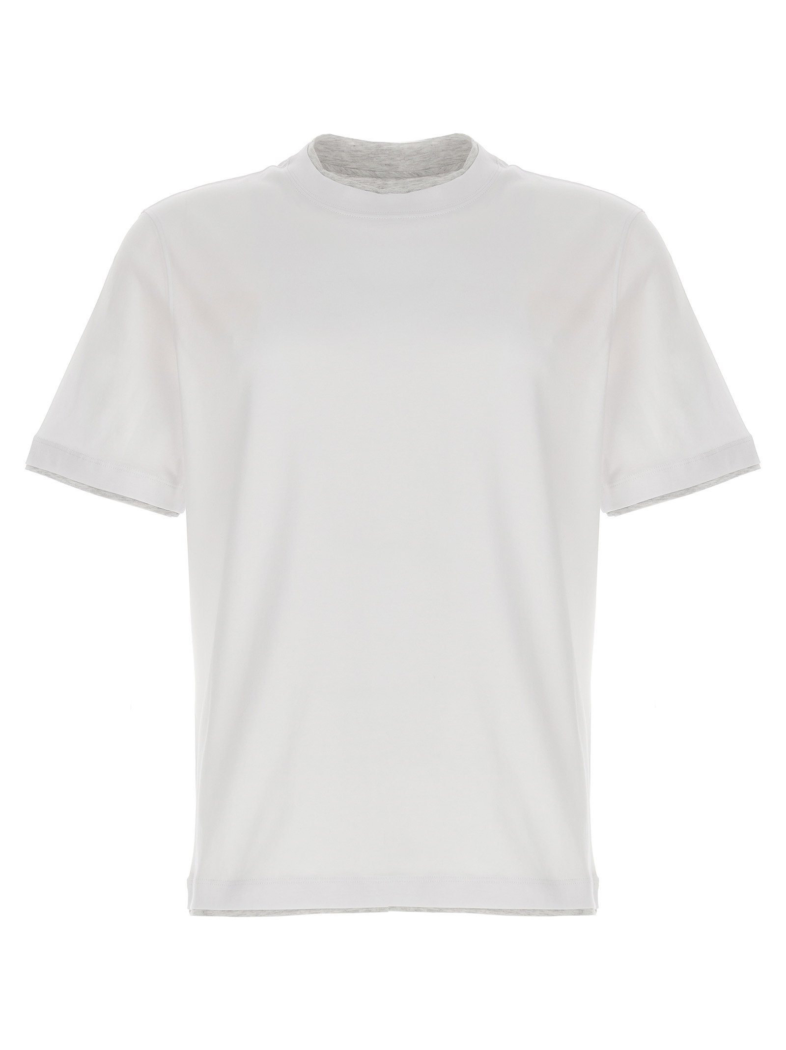 Brunello Cucinelli Double Layer T-shirt