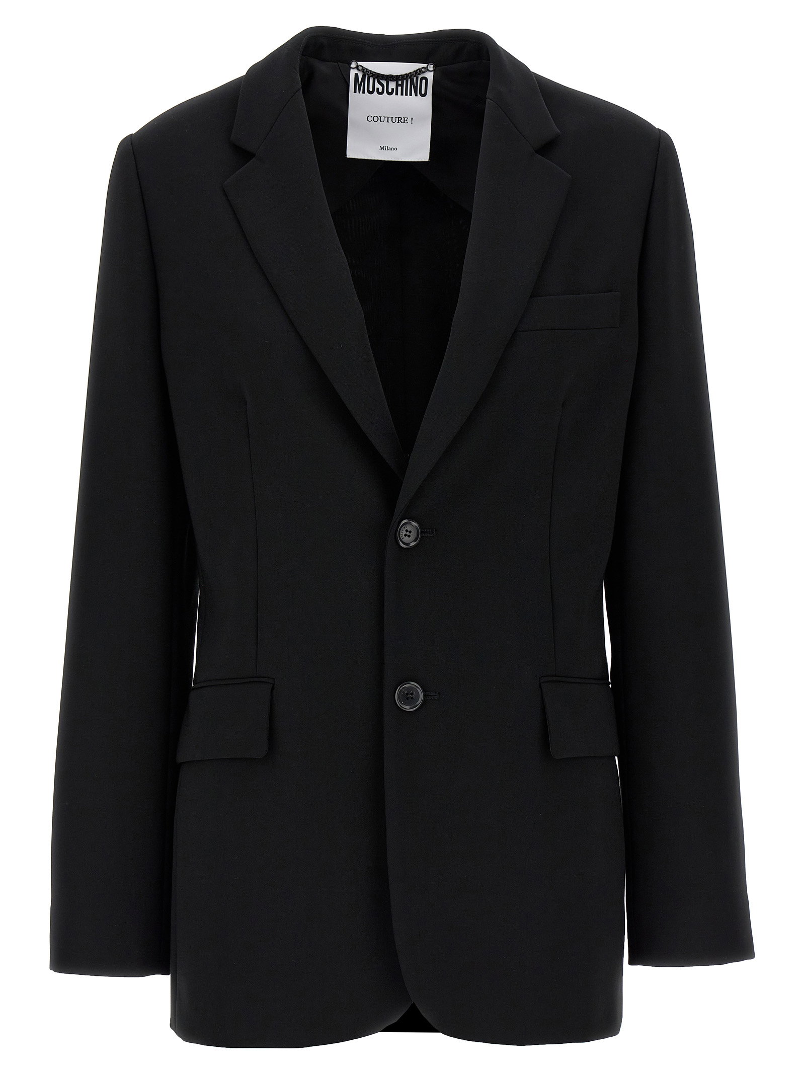 Moschino Single-breasted Martingale Blazer