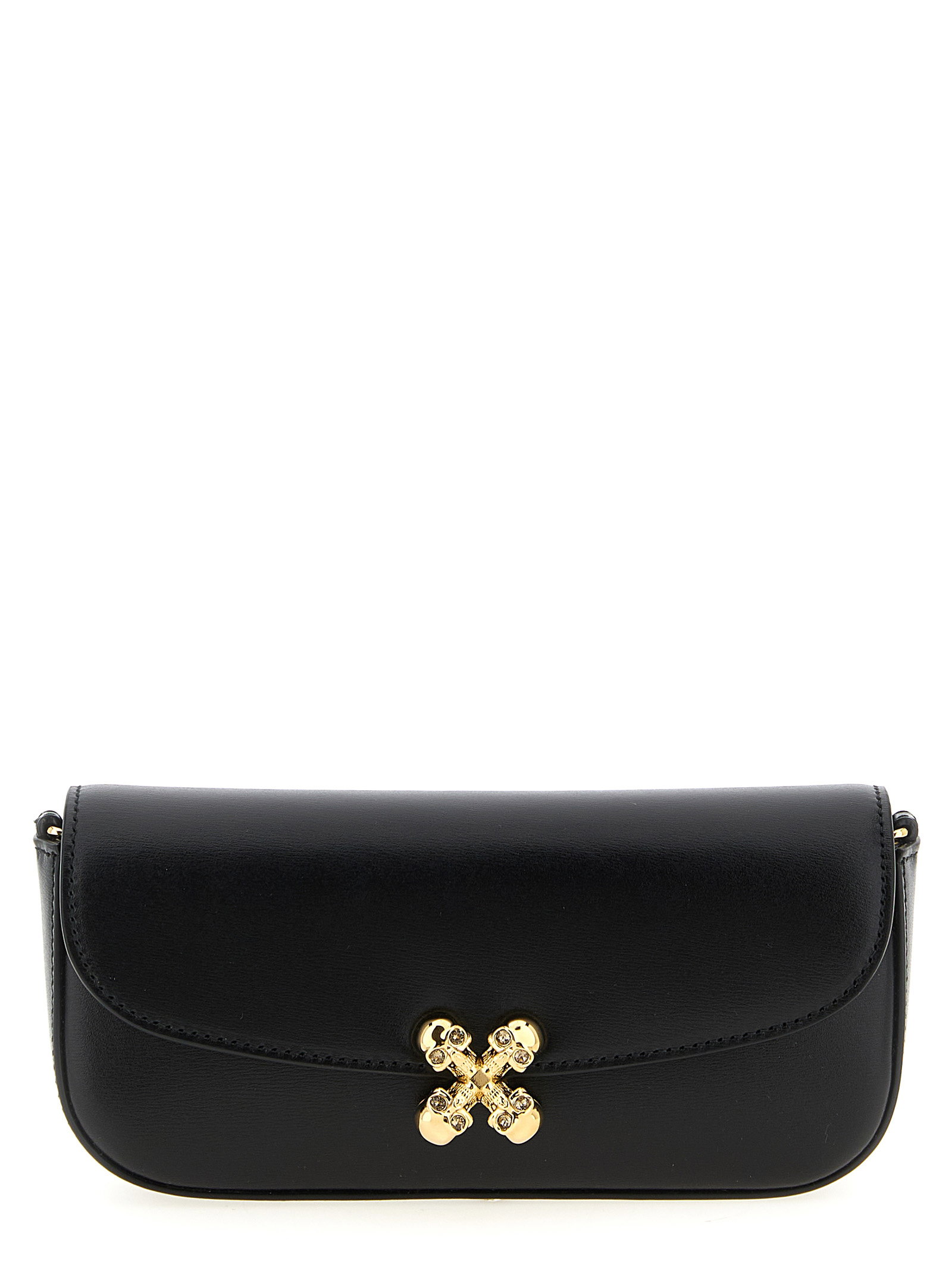 Alexander McQueen Skull Flower Small Crossbody Bag