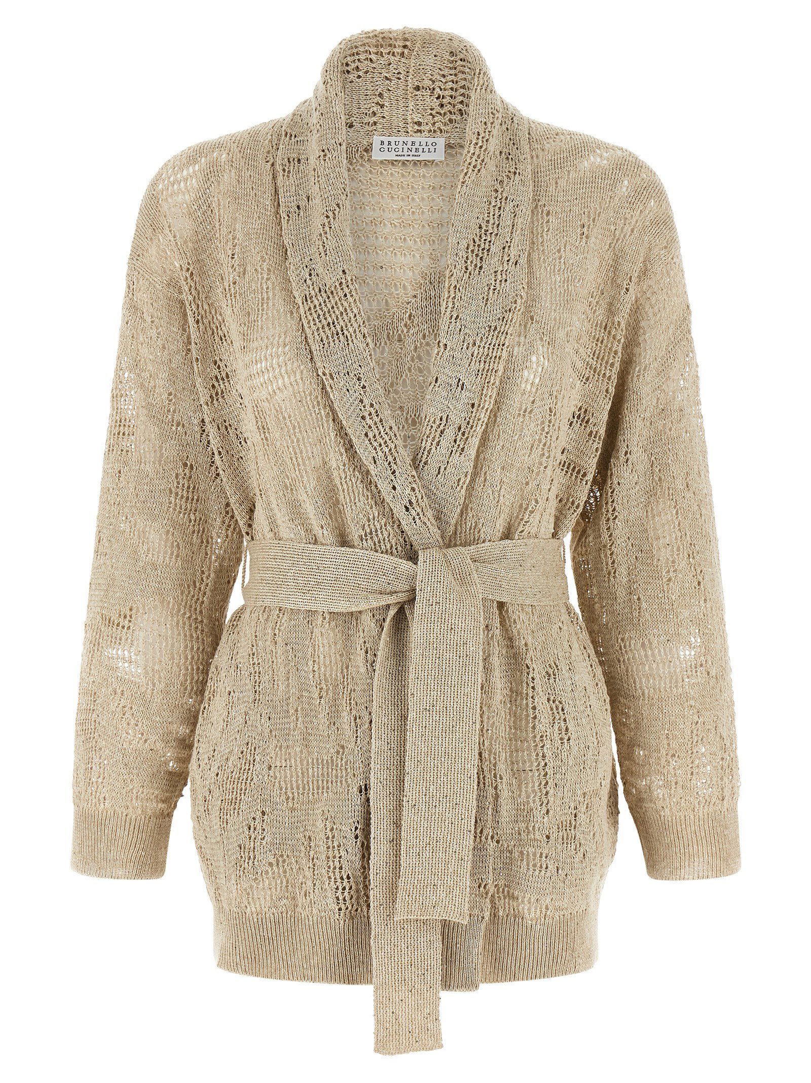Brunello Cucinelli Crochet Cardigan