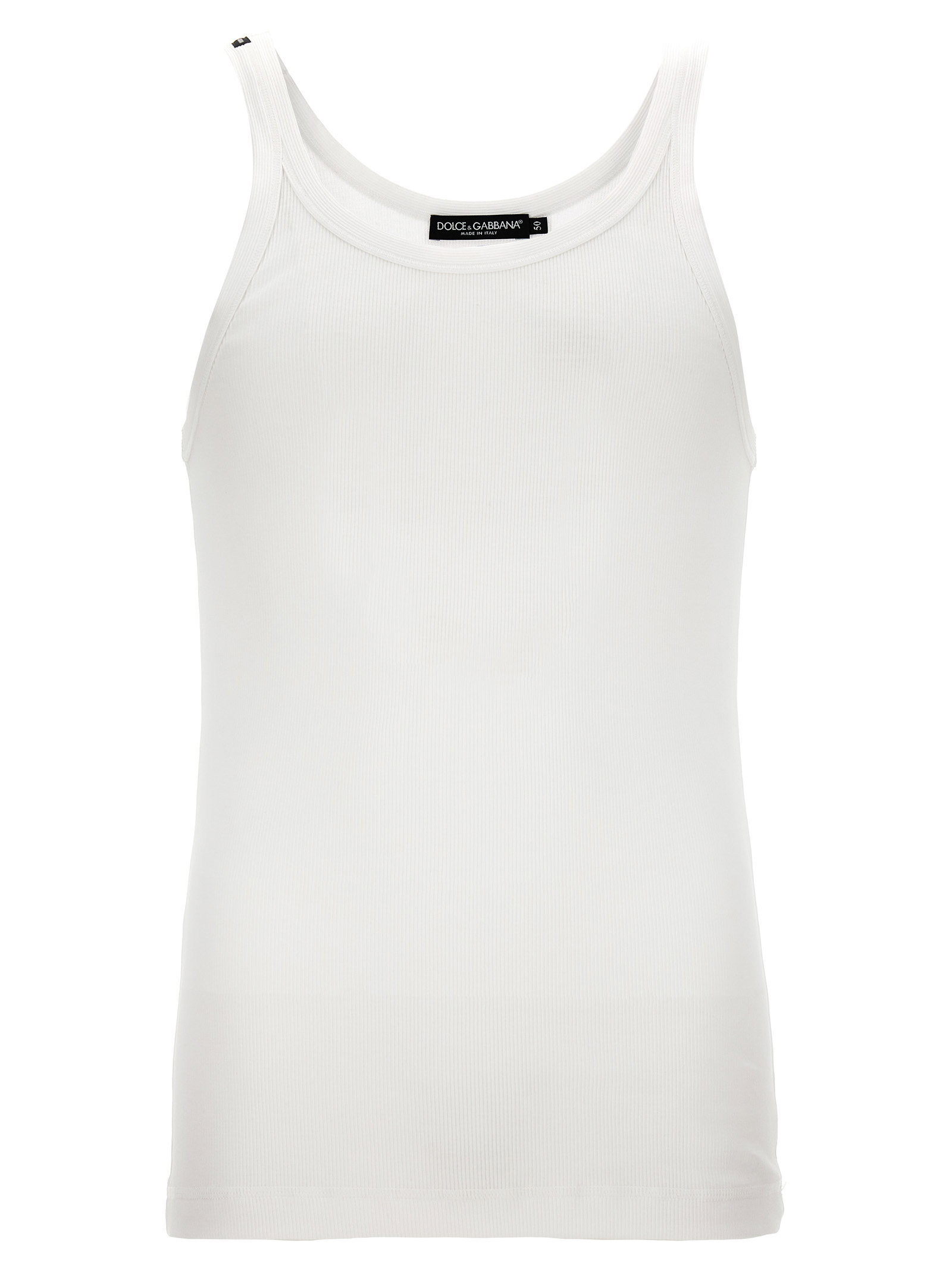 Dolce & Gabbana Ribbed Tank Top