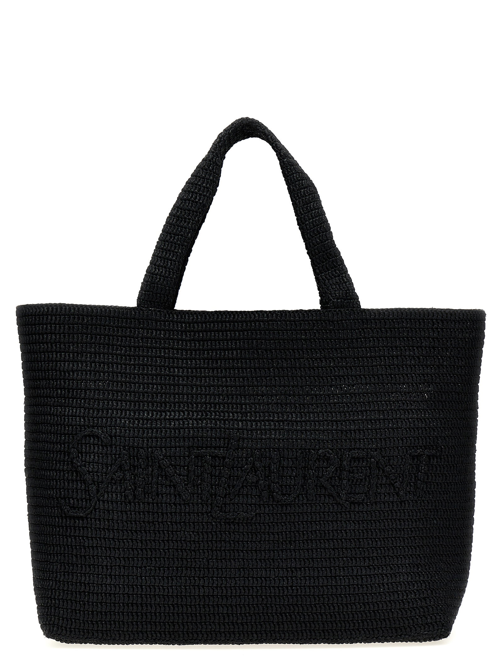 Saint Laurent Rafia Tote Bag