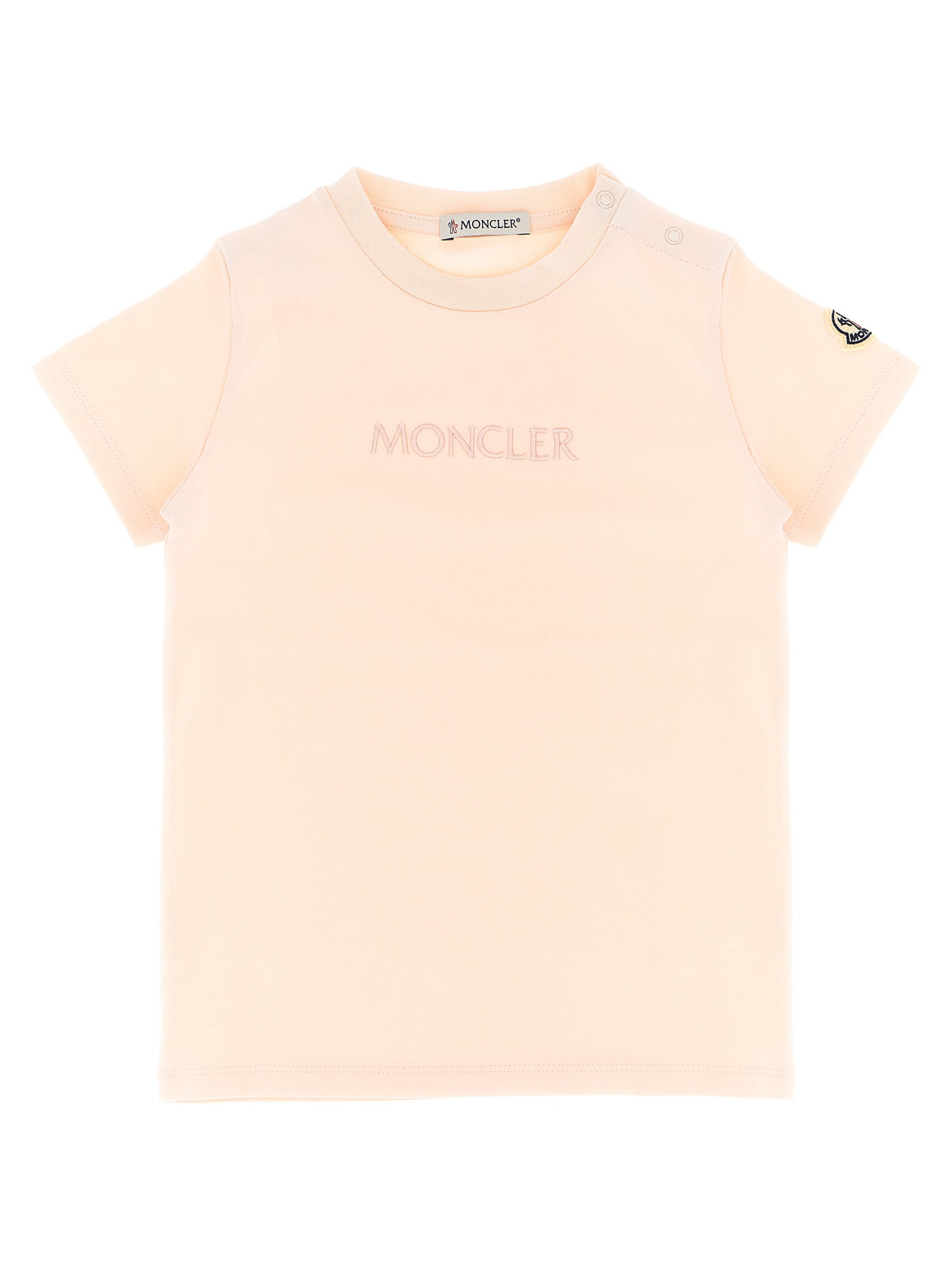 Moncler Enfant Logo Embroidery T-shirt