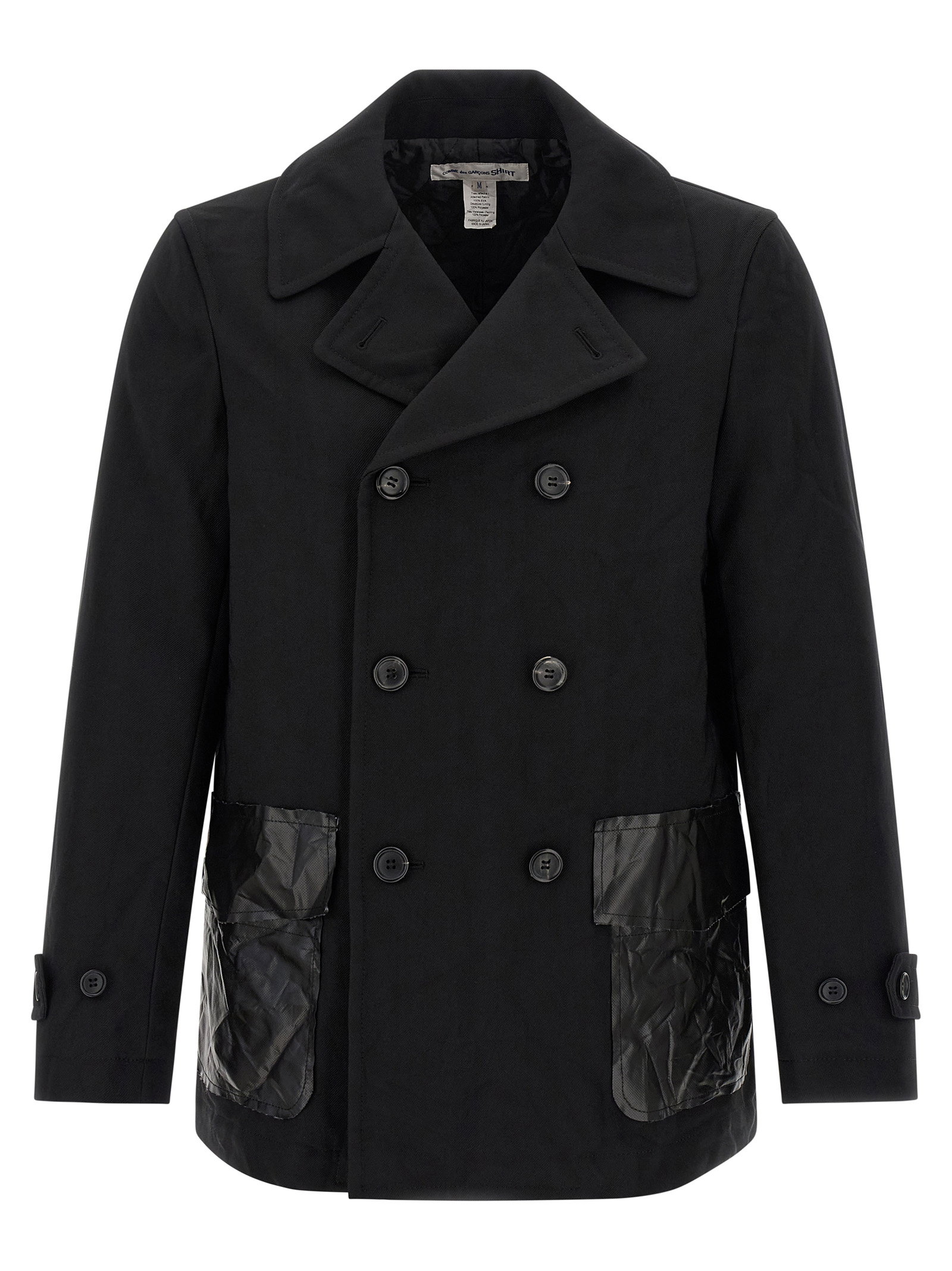 Comme Des Garcons Shirt Double-breasted Caban
