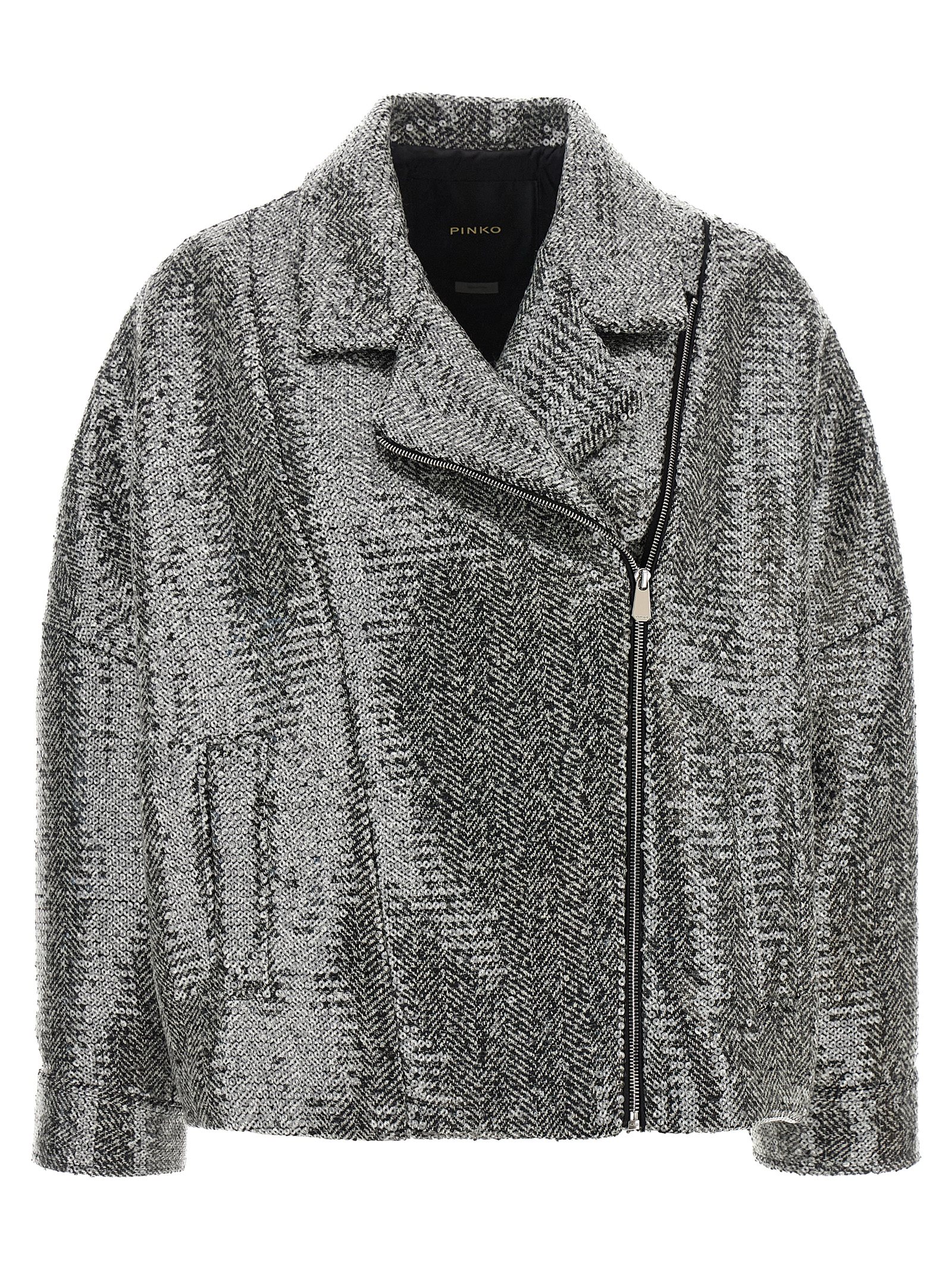 Pinko Sequin Caban