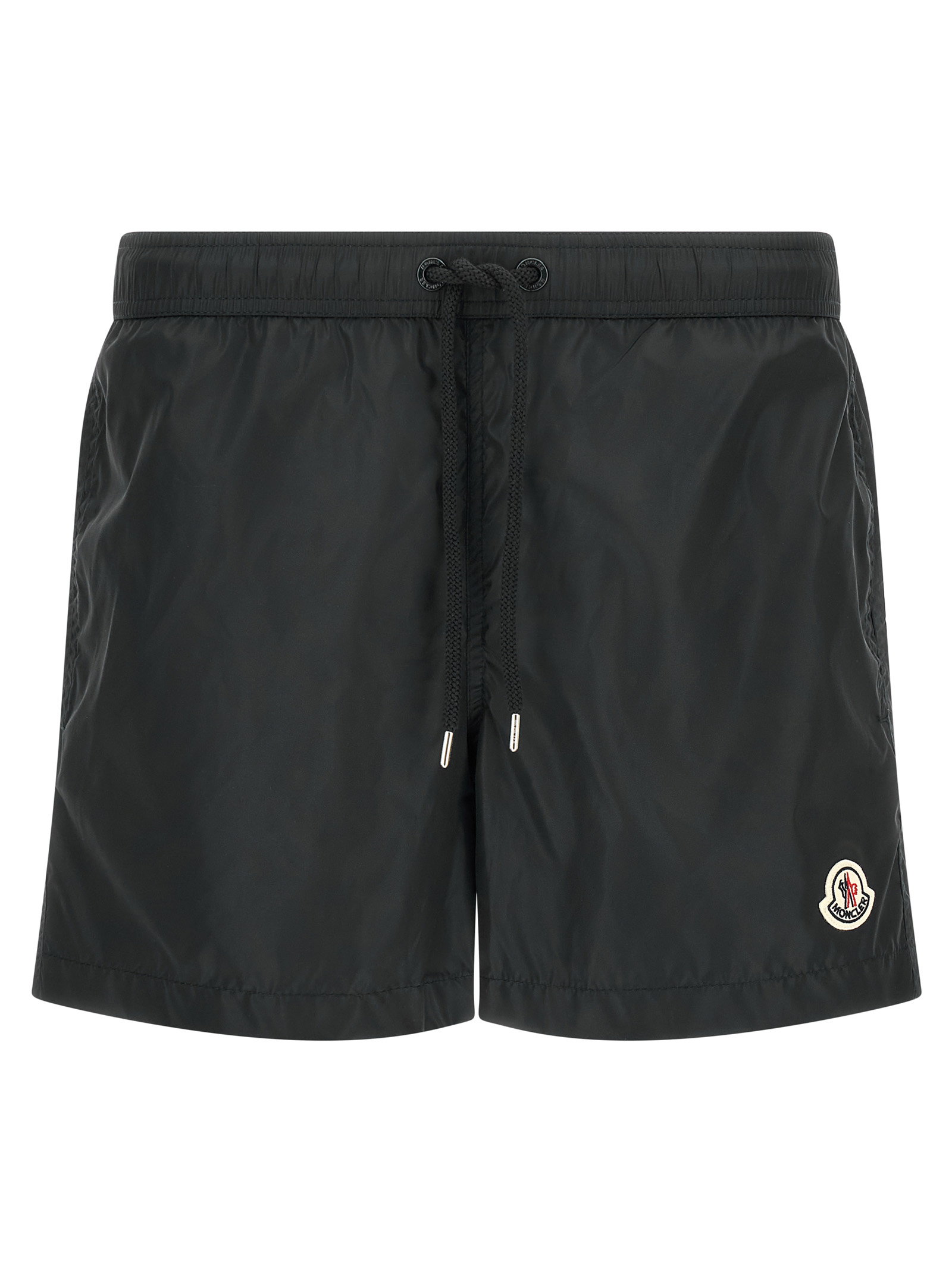 Moncler Logo Patch Swim Shorts