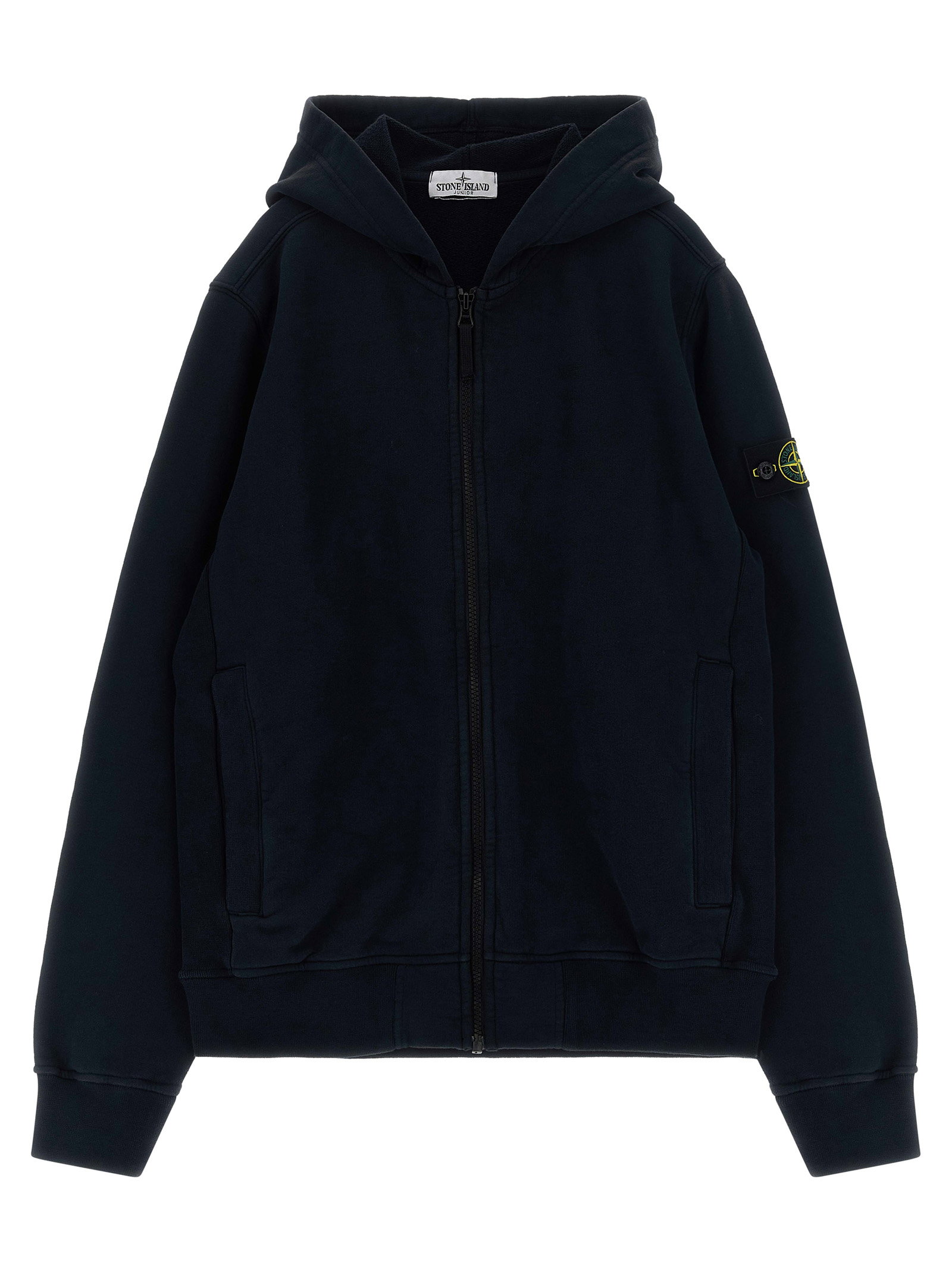 Stone Island Junior Badge Logo Hoodie